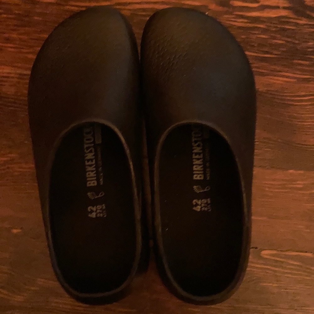 Birkenstock rubber clogs 42 black